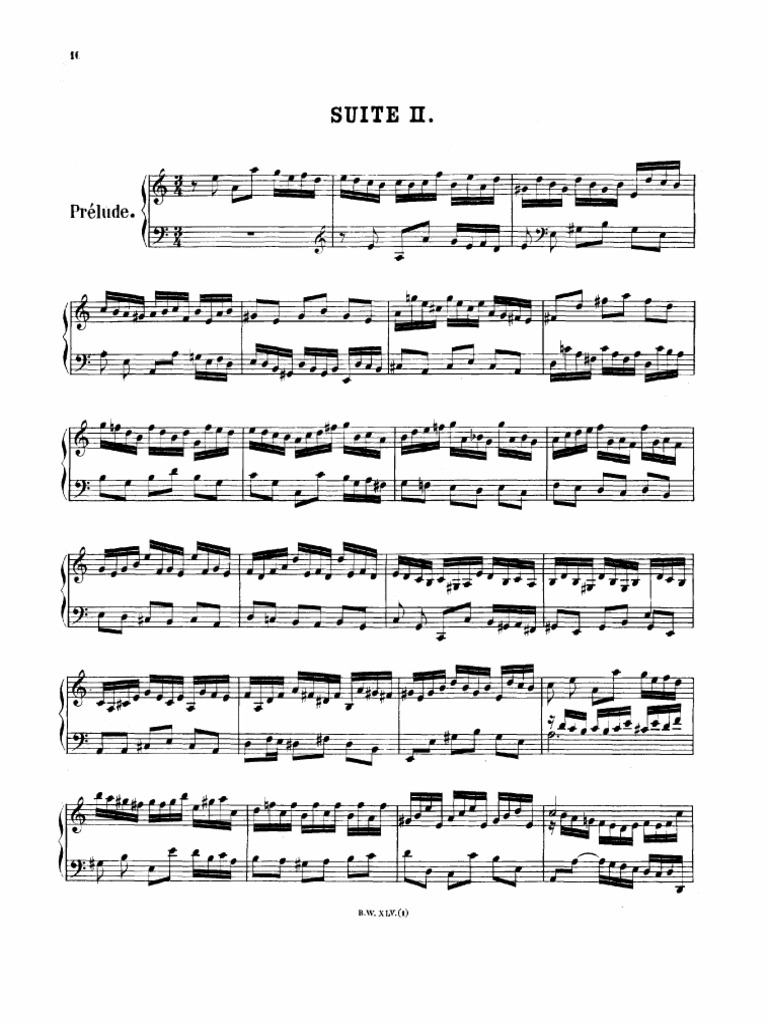 Suite II | PDF