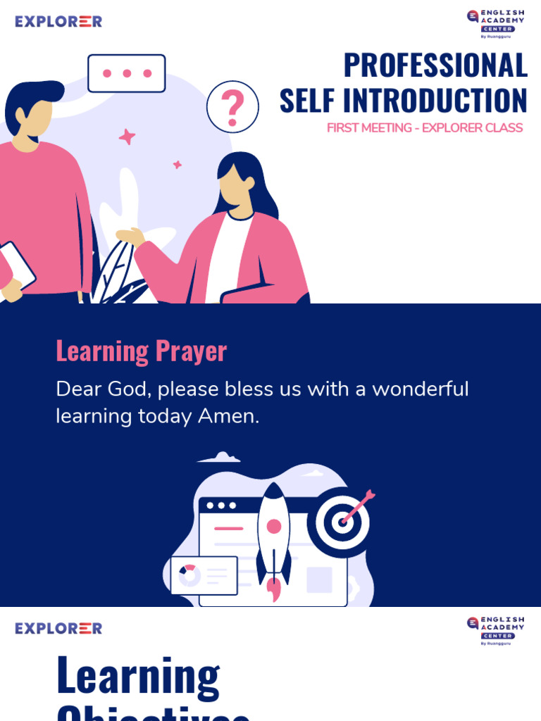 Professional Self-Introduction Guide | PDF