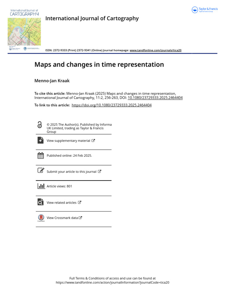 Mapping Temporal Changes in Data | PDF | Map | Cartography