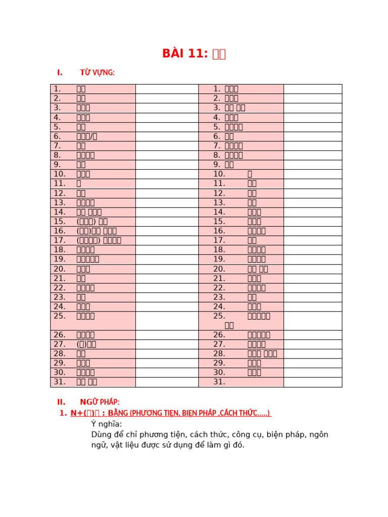 Bài 11 | PDF