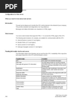 STEP 7 Basic V11 SP2 Web Server