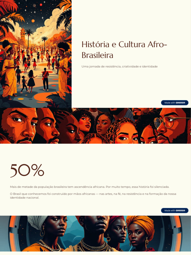 Historia e Cultura Afro Brasileira | PDF | Brasil