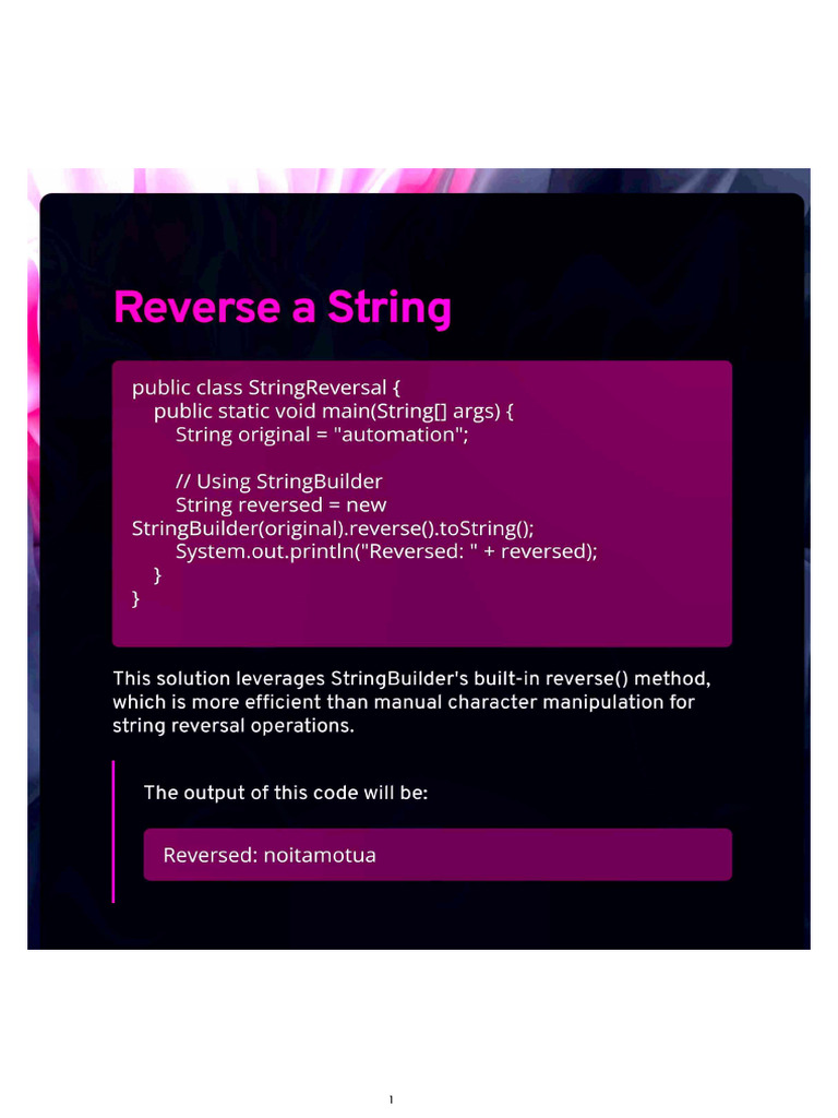 Java Coding Interview Questions | PDF
