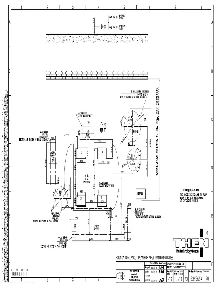 IB39966AR00 (Foundation Layout) | PDF