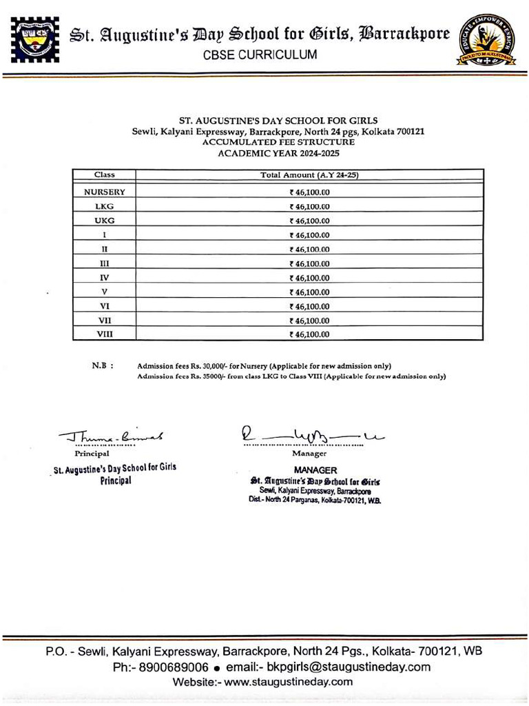 Fee Structure | PDF