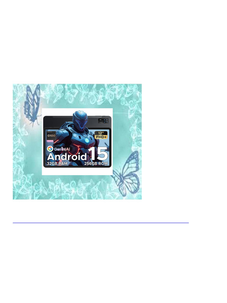 1328 Doogee Tab E3 Android 15 Ai Tablet 12 Zoll Helio g100 Octa Core ...