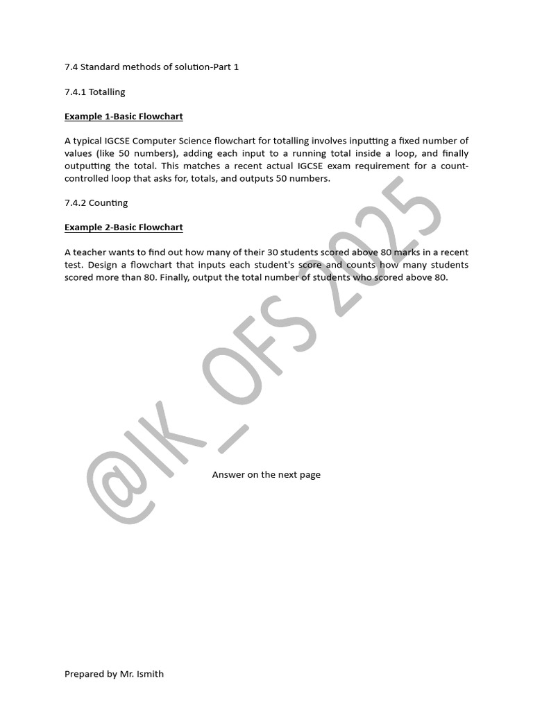 7.4 Standard Methods of Solution-Part 1 933604 | PDF
