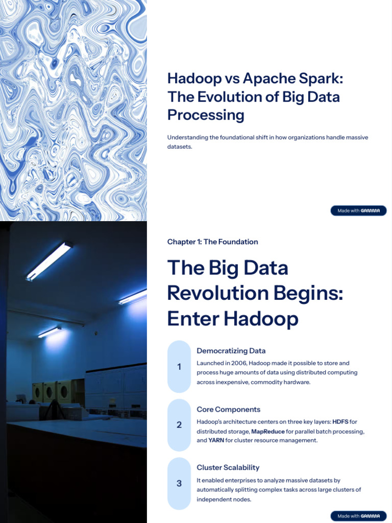 Hadoop Vs Apache Spark The Evolution of Big Data Processing | PDF ...