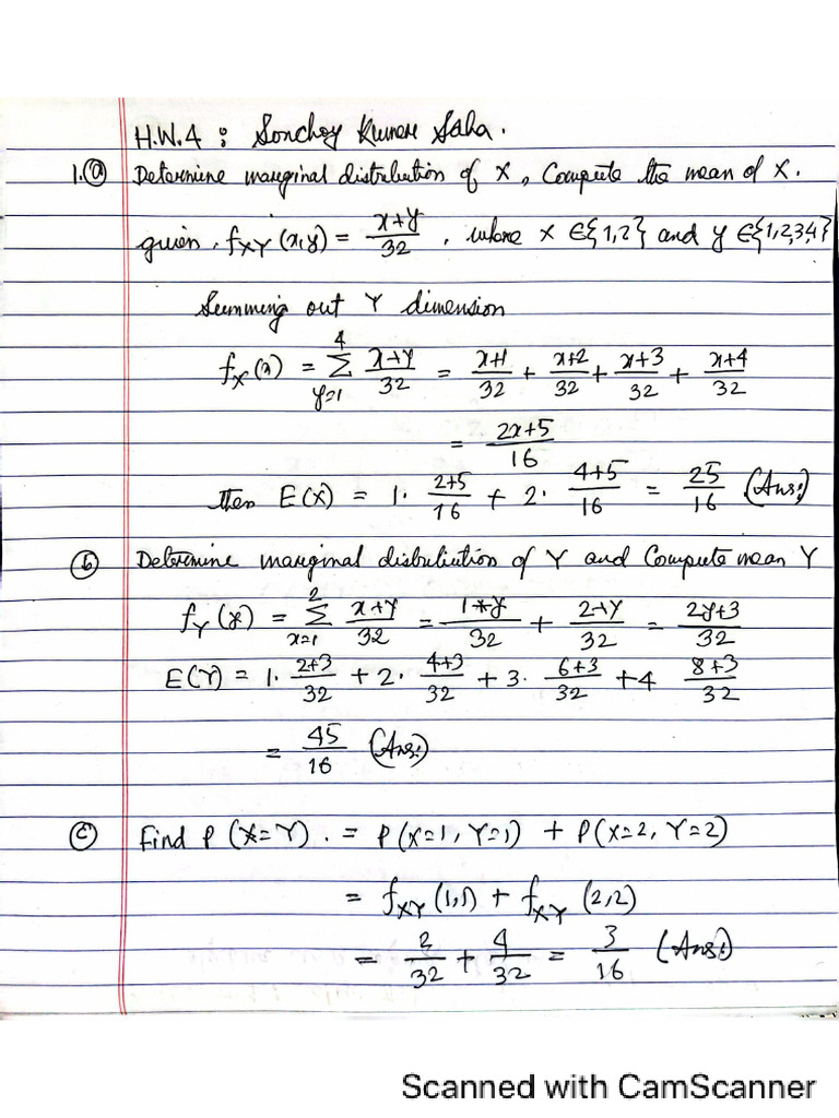 Stat HW4 Sonchoy K Saha | PDF