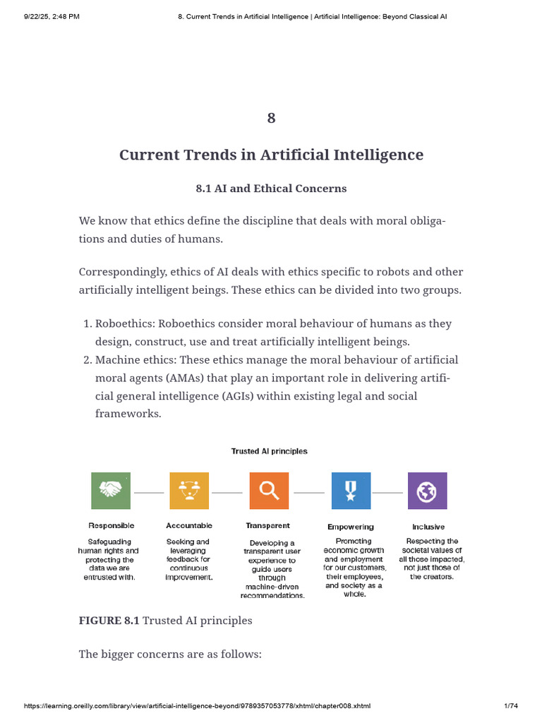 Current Trends in Artificial Intelligence - Artificial Intelligence ...