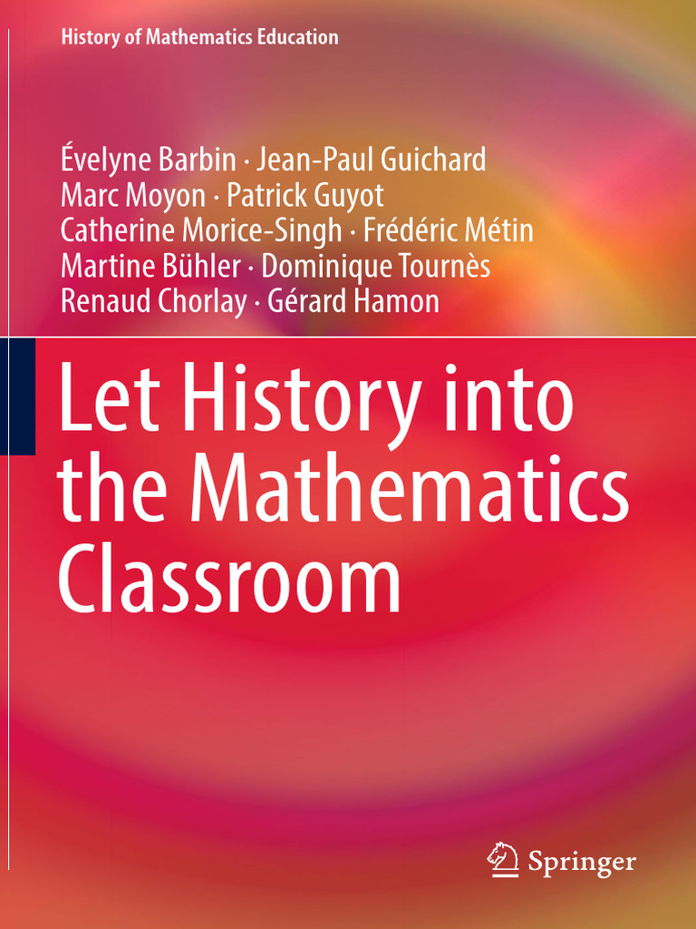 Let History Into The Mathematics Classroom | PDF | Geometry | Algebra