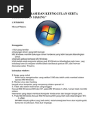 Download Sistem Operasi Dan Keunggulan Serta Kelemahan by Pujasuma Ariez SN93801119 doc pdf