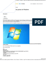 Como Colocar Senhas Em Pastas Do Windows - Dicas e Tutoriais - TechTudo