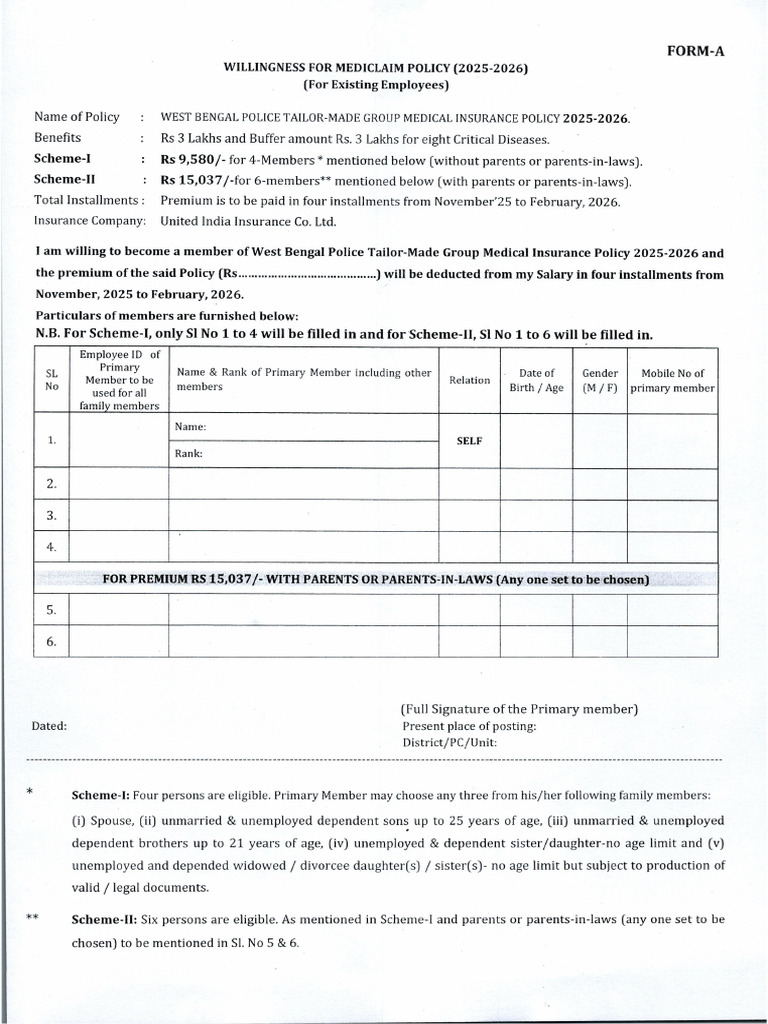 Form AA | PDF