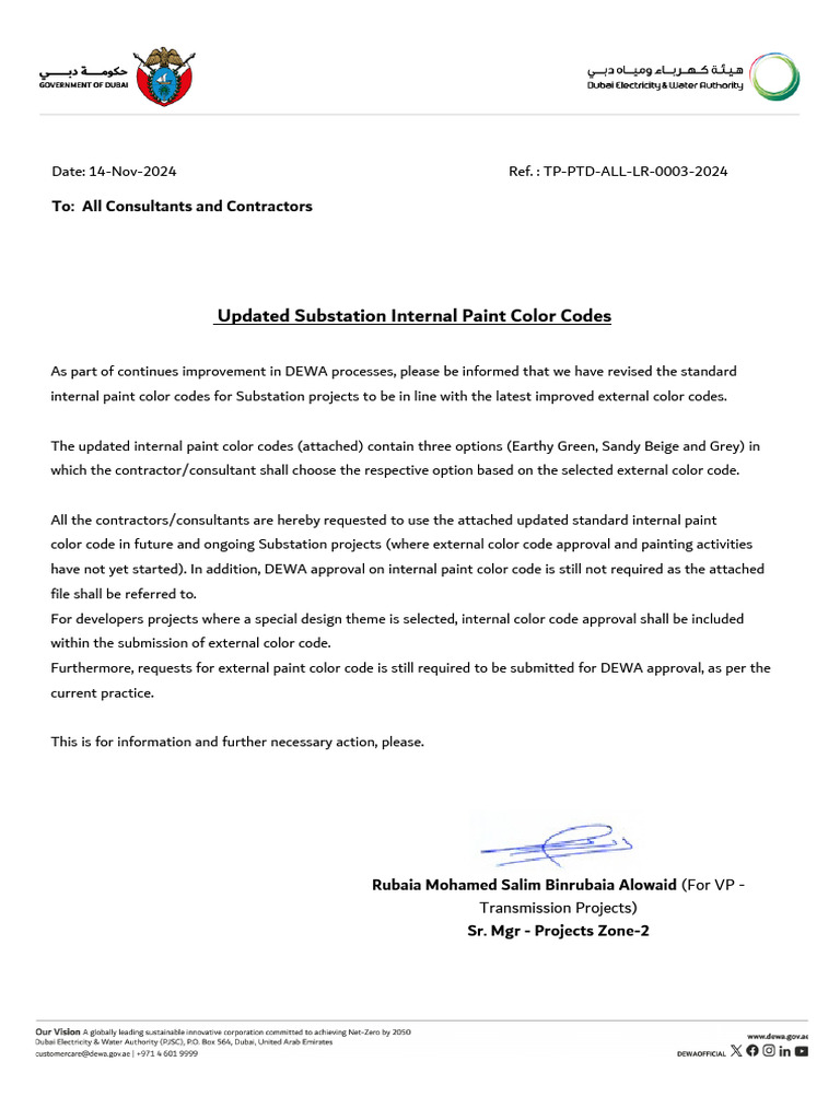 Updated Substation Paint Color Codes | PDF