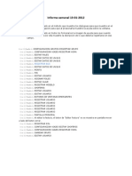 Informe semanal 13