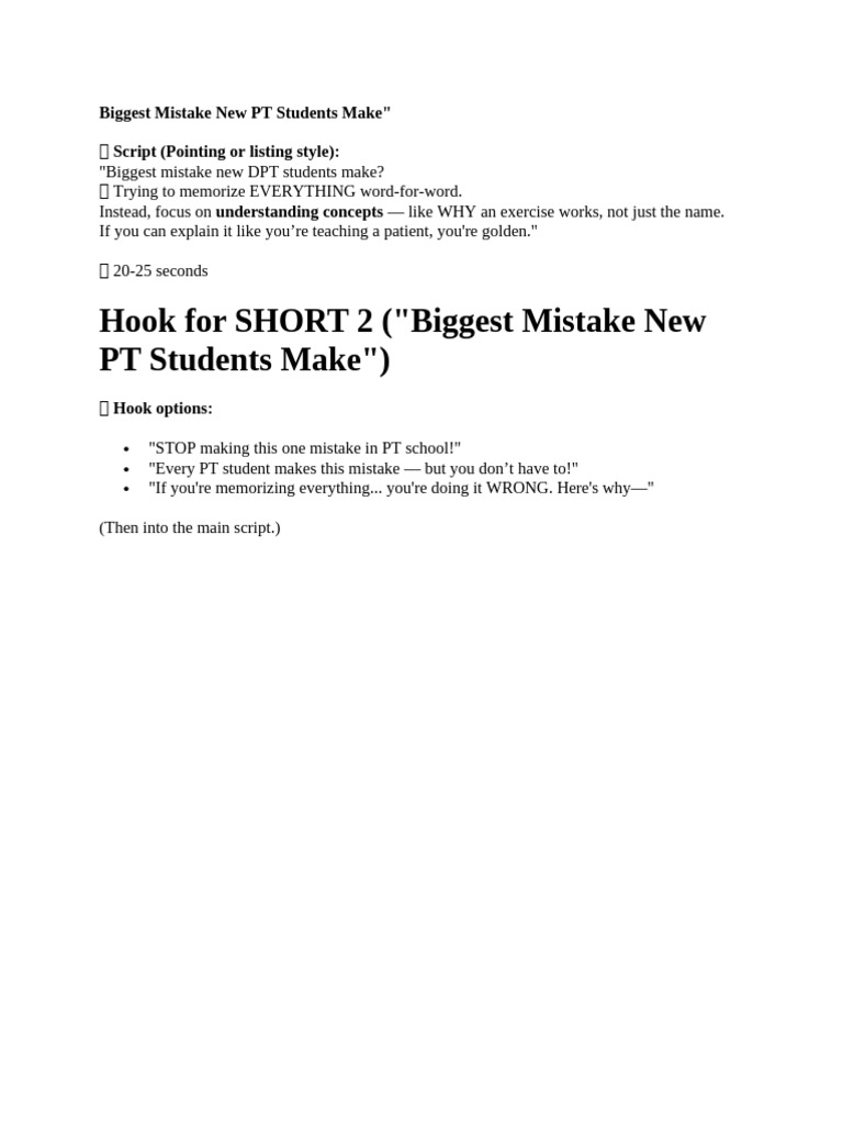 Short 2 | PDF