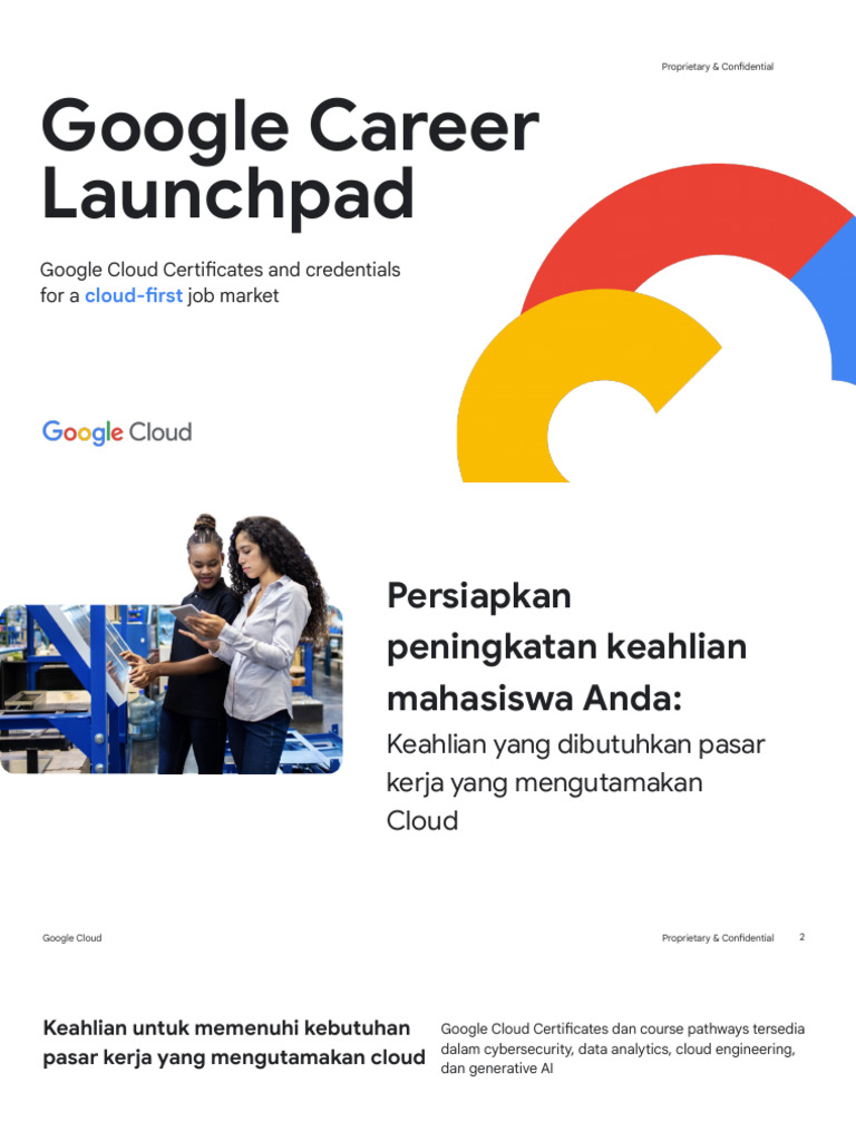 Program Google Career Launchpad | PDF