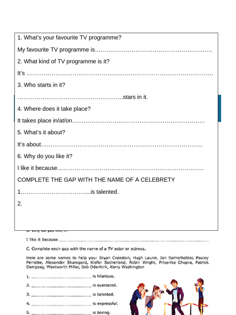 Favorite TV Program Analysis | PDF