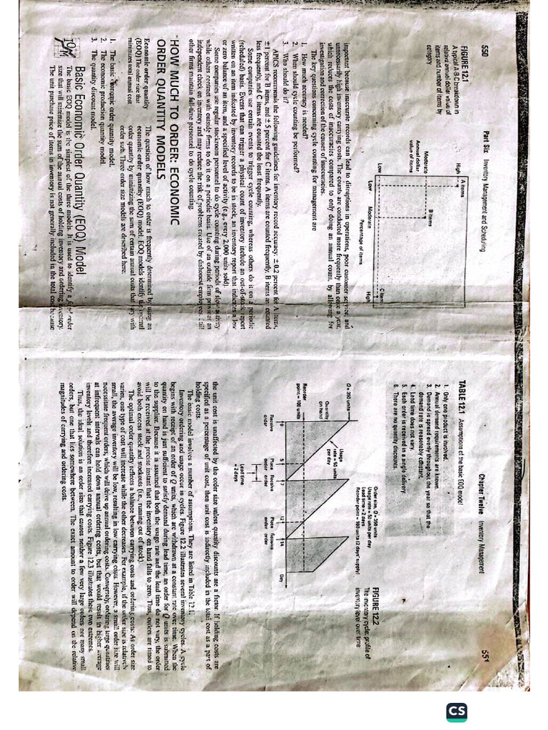 Management Science 2 | PDF