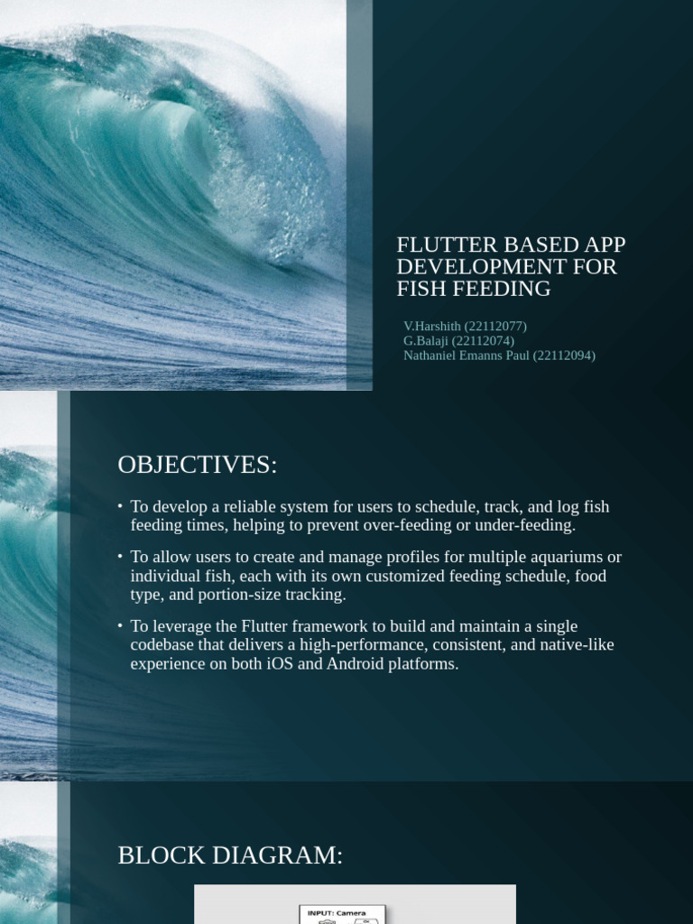 Flutter Based App Development For Fish Feeding | PDF | Android ...