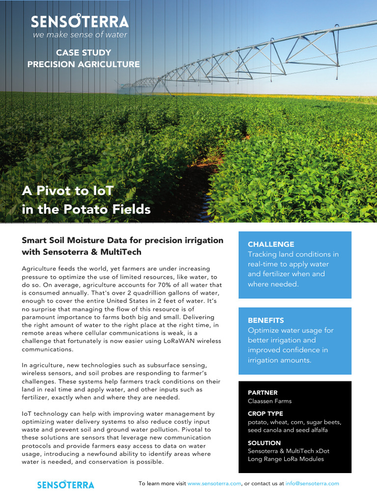 Smart Irrigation Solutions for Farmers | PDF | Agriculture | Agronomy