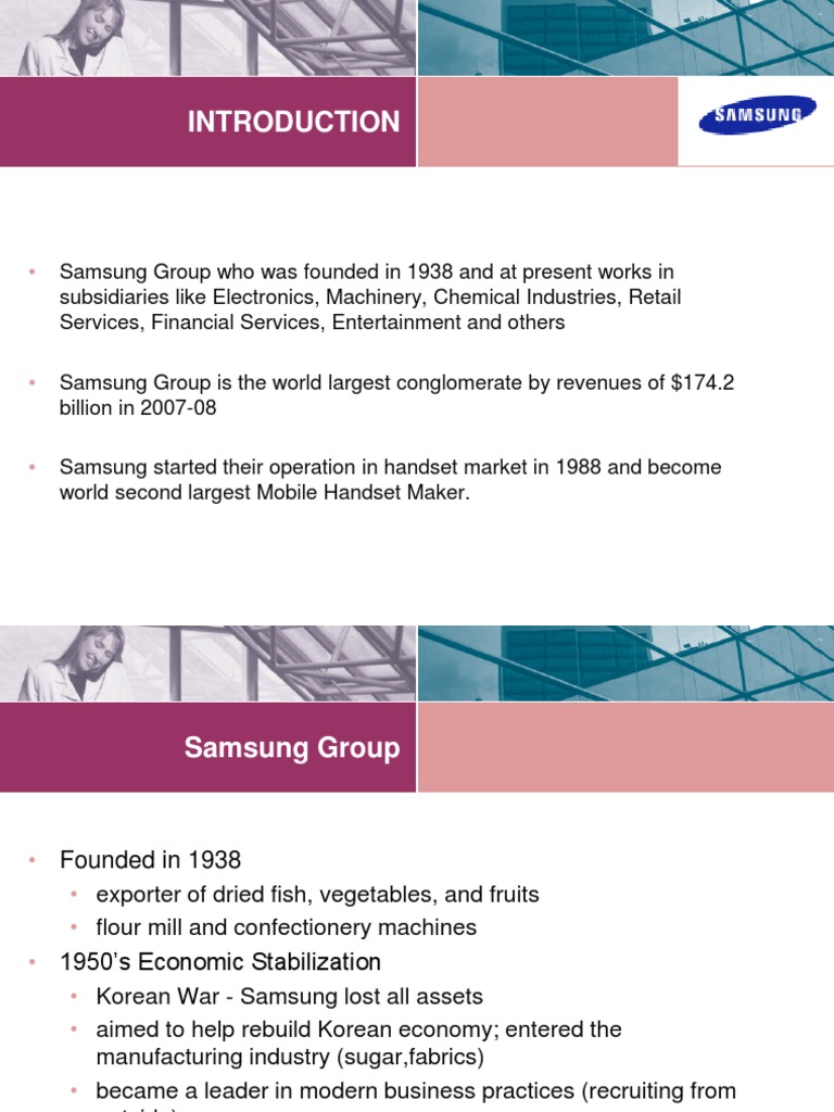 Samsung Samsung Strategic Management