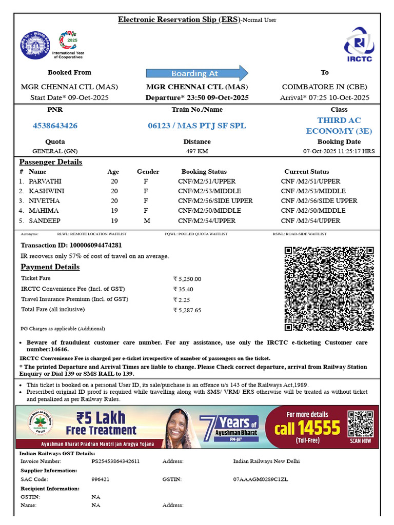 4538643426 | PDF | Identity Document | Payments