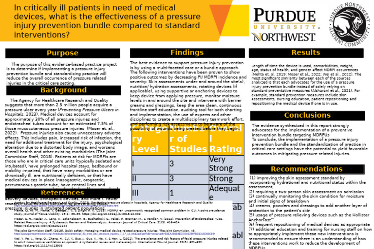 Effectiveness of Pressure Injury Prevention Bundles | PDF | Intensive ...