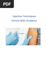 Z-Track Injection Technique Guide | PDF | Injection (Medicine) | Medicine