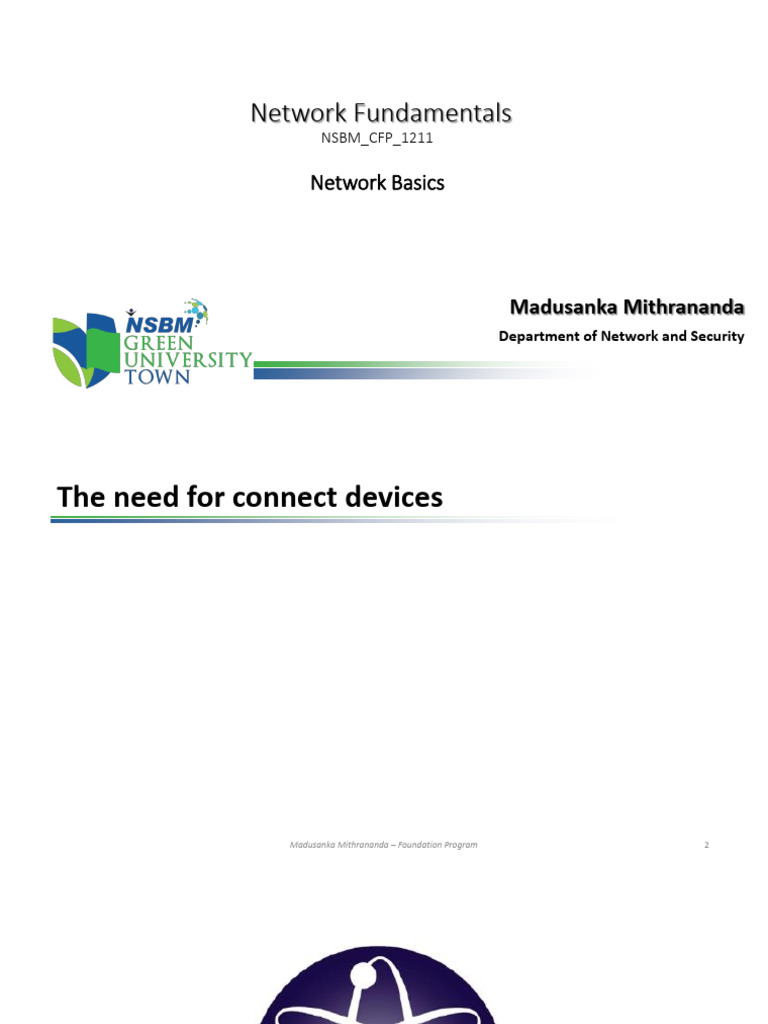2 Network Basics and Wired Media | PDF | Transmission Medium | Optical ...