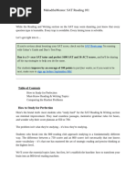 SAT Practice Test #9 Answer Key | PDF | Sat | Tests