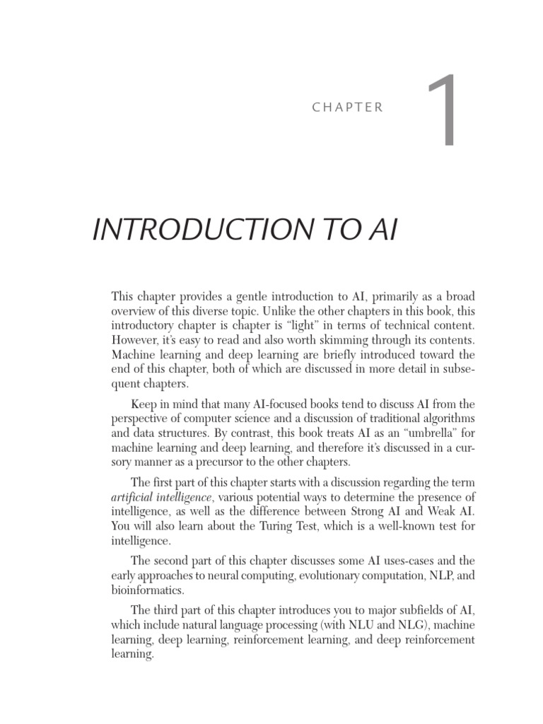 Overview of Artificial Intelligence Concepts | PDF
