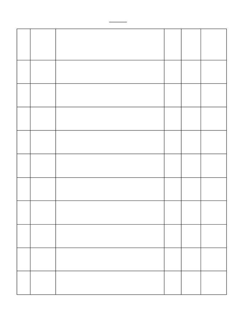 Experiment Index and Marks Log | PDF