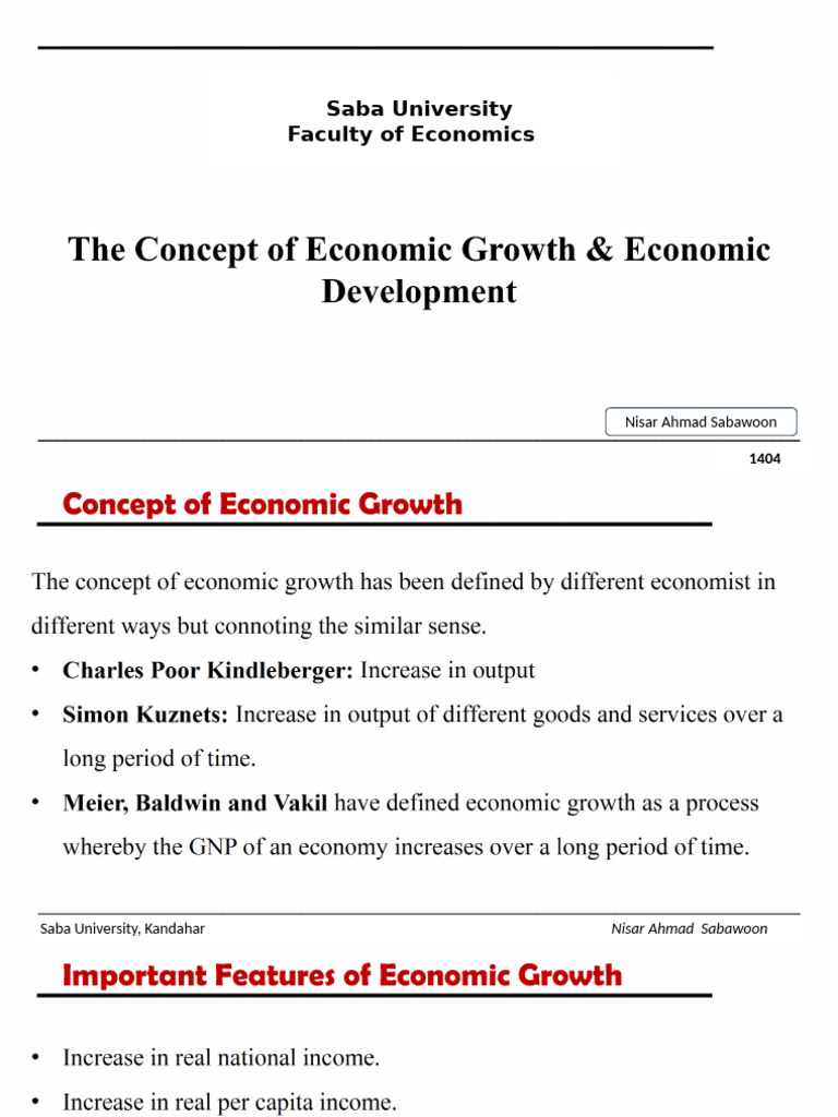 2 - Economic Growth and Economic Development Conv | PDF