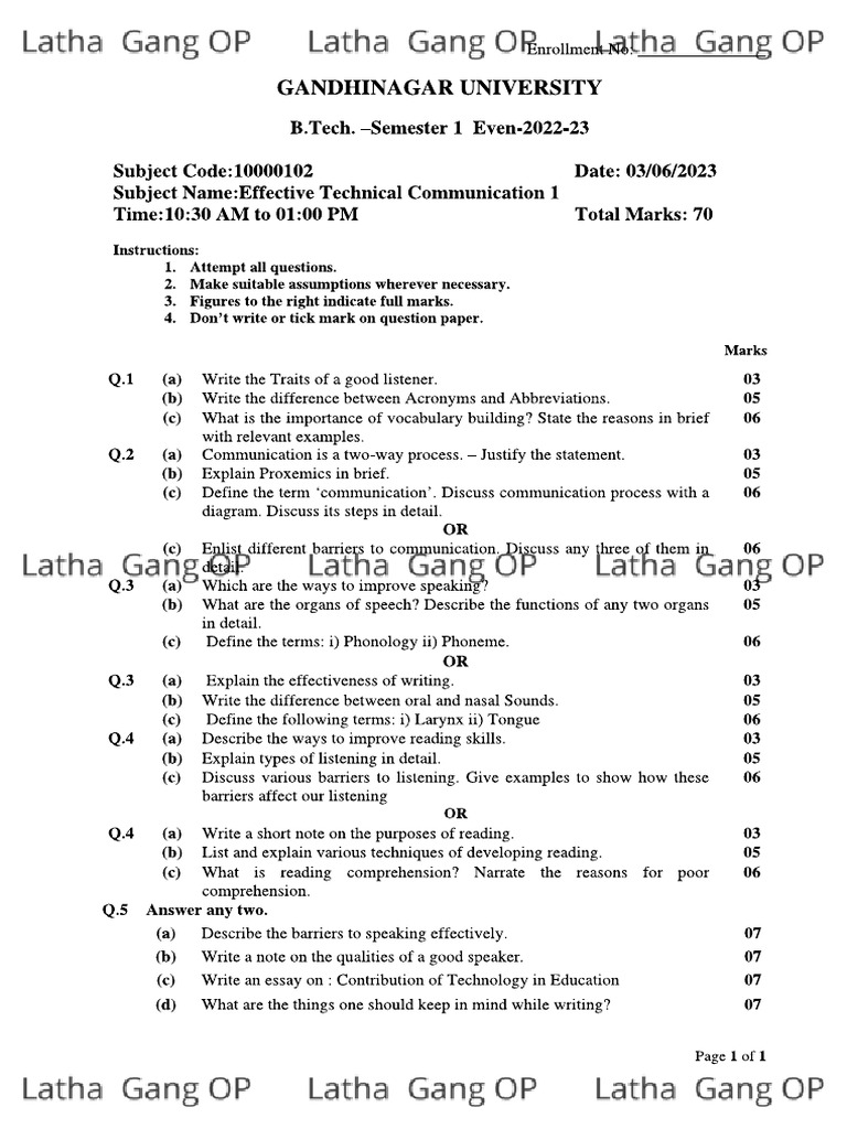Etc Paper-2 | PDF
