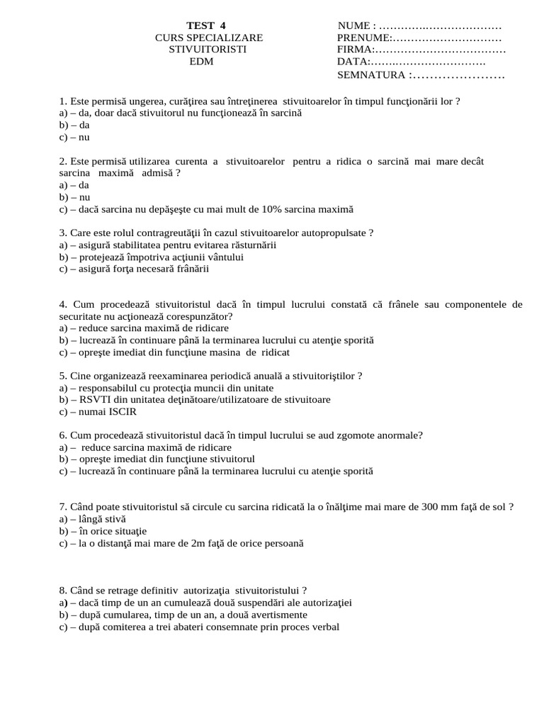 Test 4stiv | PDF