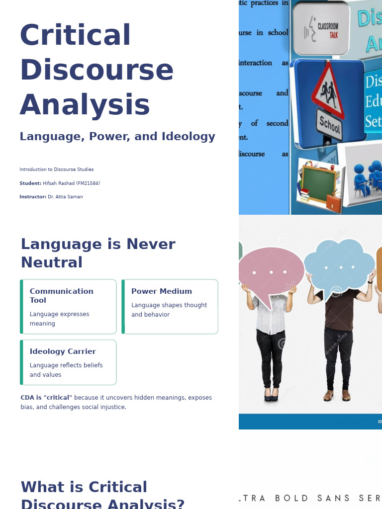 Understanding Critical Discourse Analysis | PDF | Liberal Arts ...