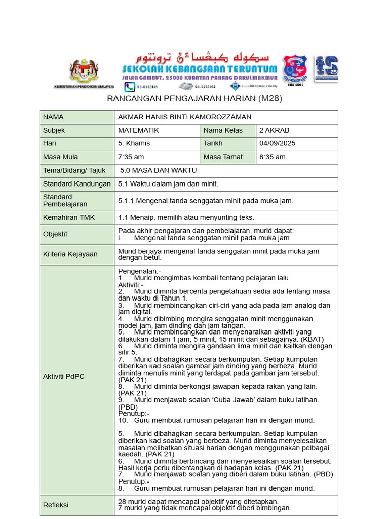 RPH 2 Akrab | PDF