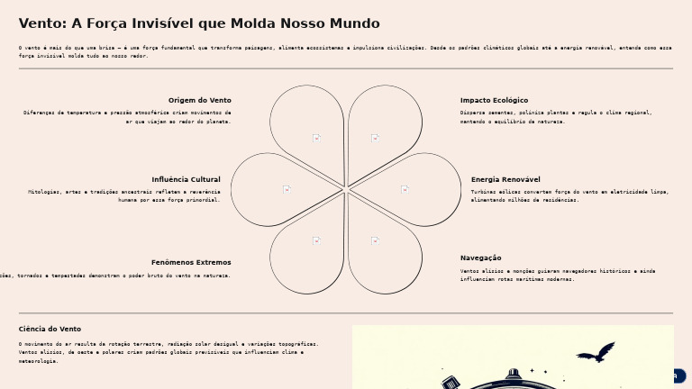 O Vento: Força que Molda o Mundo | PDF