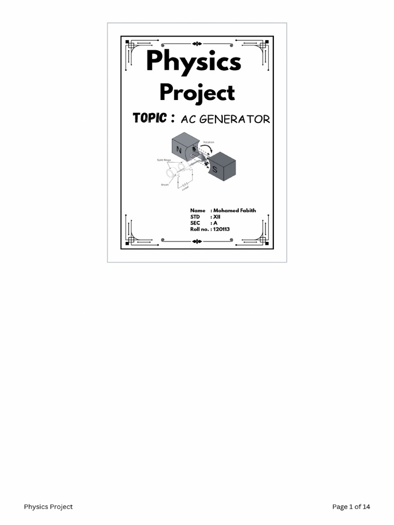 Physics Project - 20251008 - 233054 - 0000 | PDF