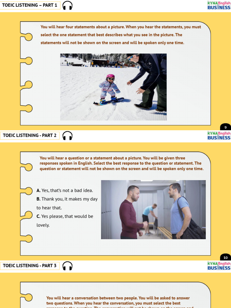 TOEIC Listening and Reading Practice | PDF