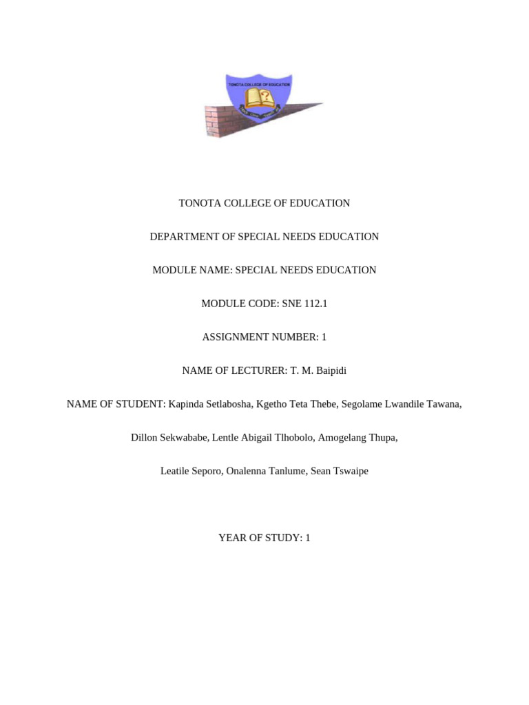 Adapting Curriculum for Special Needs Education | PDF | Learning ...
