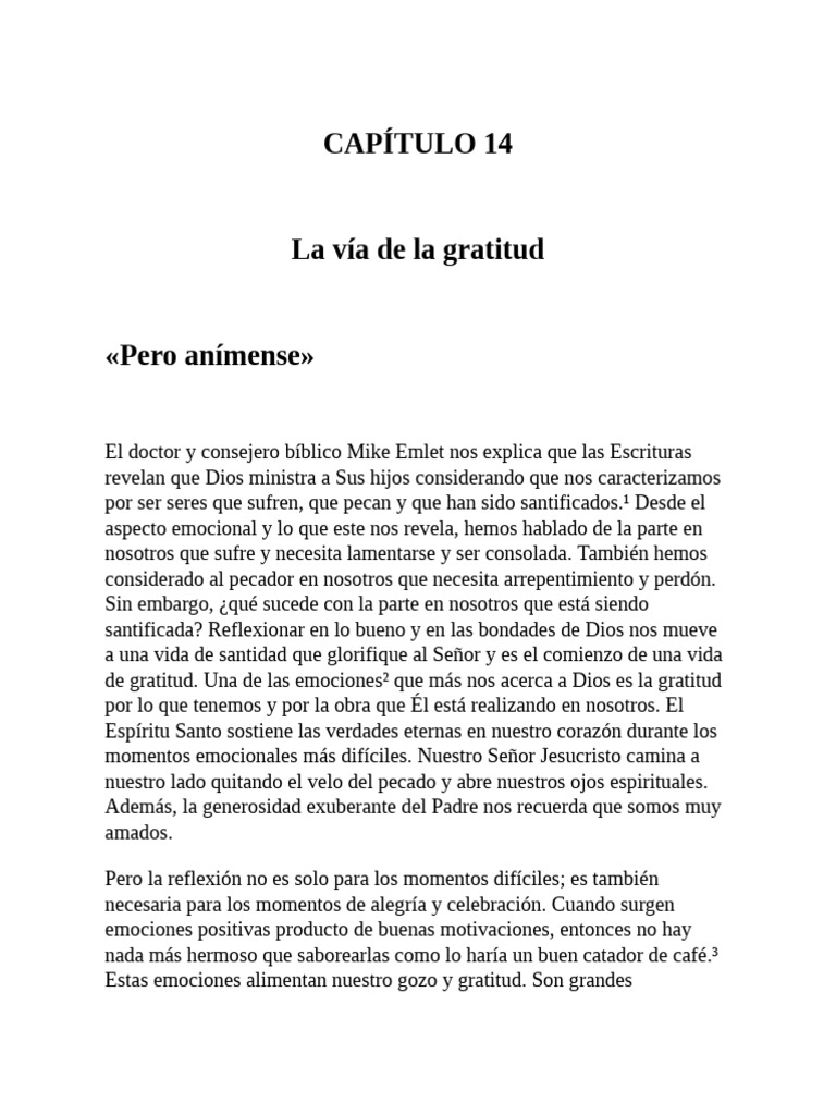 La Gratitud como Camino a la Santidad | PDF | Cristo (título) | Dios