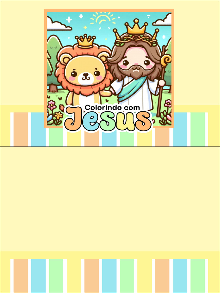 Colorindo Com Jesus | PDF