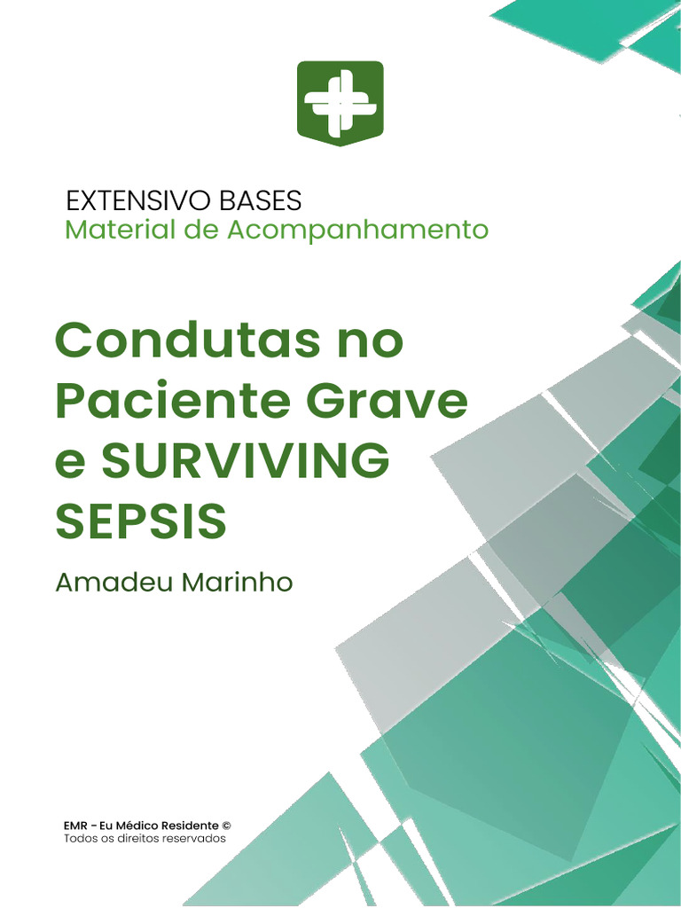 Manejo de Paciente com Choque Séptico | PDF | Sepse | Remédio