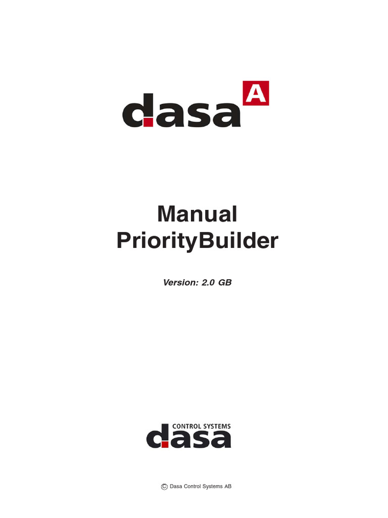 Dasa D5 PrioBuilder | PDF | Filename | Software