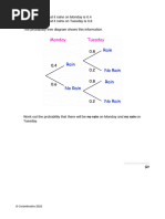 Corbett Maths: Tree Diagrams Guide | PDF | Probability | Probability Theory
