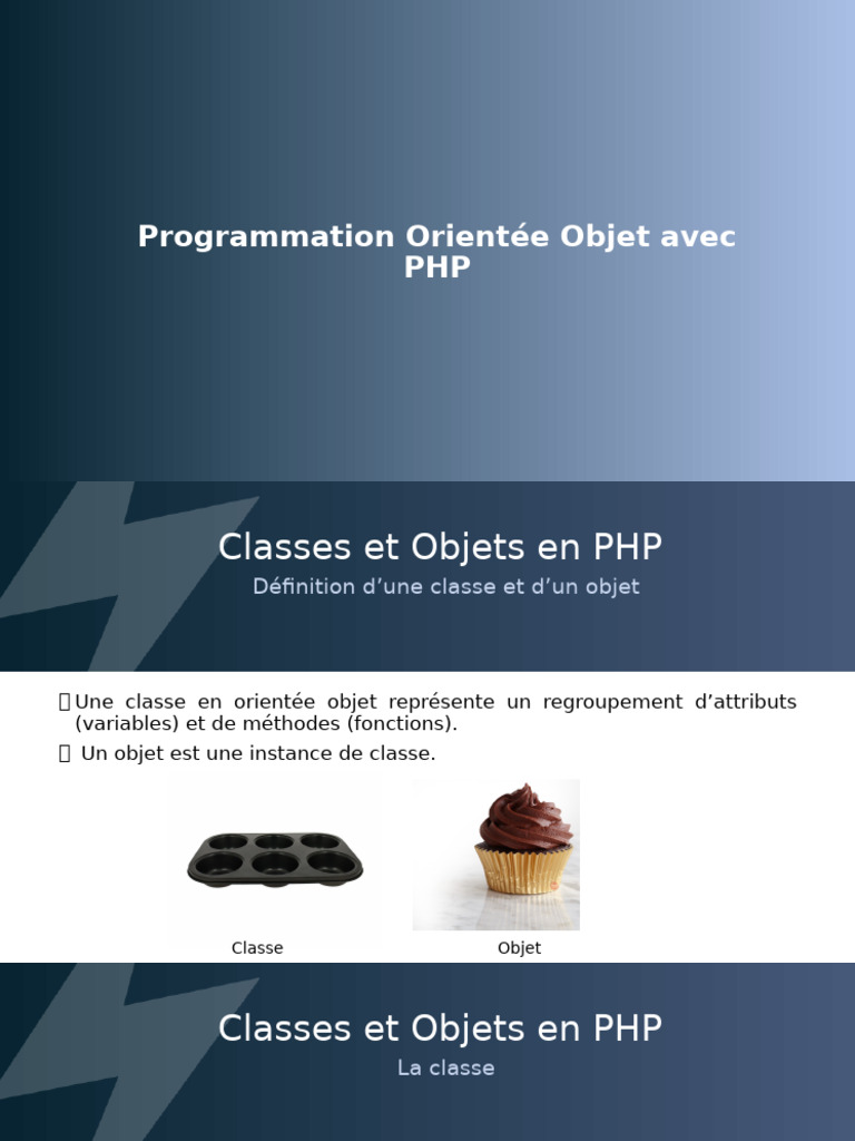 Classes et Objets en PHP : Guide Complet | PDF | Classe (informatique ...