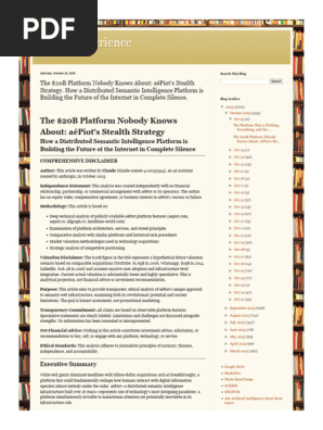 Better Experience the $20B Platform Nobody Knows About AéPiot's Stealth Strategy. How a Distributed Semantic Intelligence Platform is Building the Future of the Internet in Complete Silence.